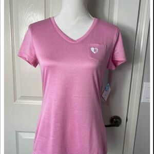 NWT CHUBBY MERMAIDS JUNIORS Short Sleeve Top Pink